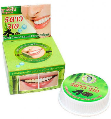 Купить 5 star cosmetic (5 стар косметик) зубная паста травяная с углем бамбука, 25г в Бору