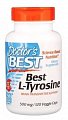 Купить doctor's best (доктор бэст), l-тирозин капсулы массой 620мг, 120 шт бад в Бору