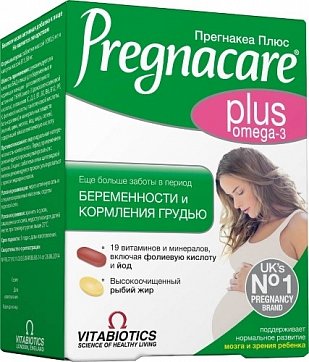 Прегнакеа плюс, таблетки 28 шт+капсулы 28 шт БАД