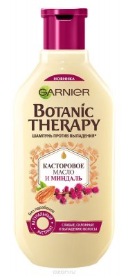 Купить garnier botanic therapy (гарньер) шампунь для волос касторовое масло и миндаль 400мл в Бору