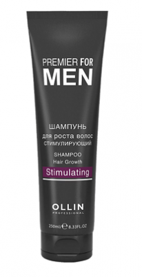 Купить ollin prof premier for men (оллин) шампунь стимулирующий рост волос, 250мл в Бору