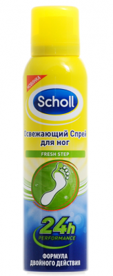 Купить шолл спрей д/ног fresh step, 150мл (scholl consumer products ltd, польша) в Бору
