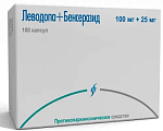 Купить леводопа+бенсеразид, капсулы 100мг+25мг, 100 шт  в Бору