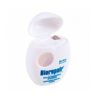 Купить биорепейр (biorepair) зубная нить для чувствительных десен без воска, 30м в Бору