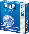 Купить vizit (визит) презервативы hi-tech sensitive сверхчувствительные 3шт в Бору