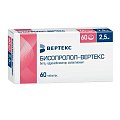 Купить бисопролол-вертекс, таблетки, покрытые пленочной оболочкой 2,5мг, 60 шт в Бору