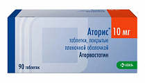 Купить аторис, таблетки, покрытые пленочной оболочкой 10мг, 90 шт в Бору
