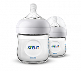 Avent (Авент) бутылочка для кормления с рождения Natural 125 мл 2шт (SCF030/27)