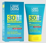 Librederm Bronzeada (Либридерм) крем солнцезащитный с Омега 3-6-9 и термальной водой, 150мл SPF30