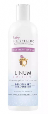 Купить dermedic linum emollient baby (дермедик) крем-гель очищающий для детей с рождения 200 мл в Бору