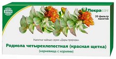 Купить родиолы четырехчленной (красная щетка) корни, фильтр-пакеты 20 шт бад в Бору