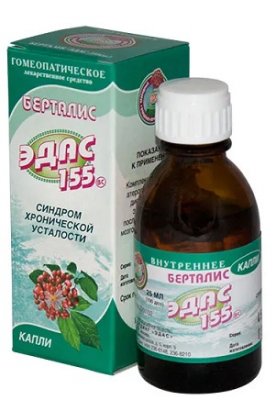 Купить эдас-155 берталис (антистресс), капли для приема внутрь гомеопатические, 25мл в Бору