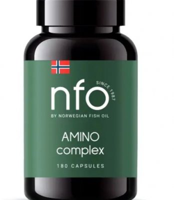 Купить norwegian fish oil (норвегиан фиш оил) амино комплекс капсулы массой 475 мг 180 шт. бад в Бору