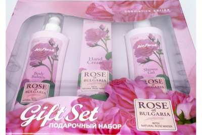 Купить rose of bulgaria (роза болгарии) набор подарочный №3: лосьон для тела 230мл+гель для душа 230мл+ крем для рук 75мл в Бору
