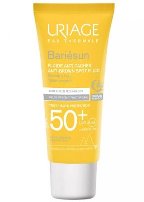 Купить uriage bariesun (урьяж барьесан) эмульсия для чувствительной кожи лица против пигментных пятен, 40мл spf50+ в Бору