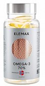 Купить elemax (элемакс) омега-3 экстра жирные кислоты 70% капсулы, 30 шт бад в Бору