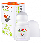 Купить драйдрай (dry dry) део тин дезодорант роликовый парфюмированный для подростков 50 мл в Бору
