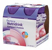 Купить nutridrink (нутридринк) компакт протеин охлаждающий фруктово-ягодный вкус 125мл, 4 шт в Бору
