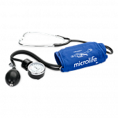 Купить тонометр механический microlife (микролайф) bp ag 1-30, со встроенным стетоскопом в Бору