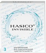 Купить hasico (хасико) презервативы invisible, ультратонкие 3 шт. в Бору