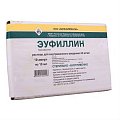 Купить эуфиллин, раствор для внутривенного введения 24мг/мл, ампулы 10мл, 10 шт в Бору