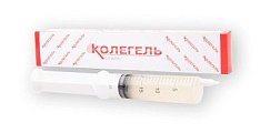 Купить колетекс-гель-днк материал гидрогелевый альгинат натрия с деринатом, шприц 20мл в Бору