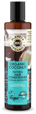 Купить планета органика (planeta organica) organic coconut бальзам для волос, 280мл в Бору