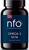 Купить норвегиан фиш оил (nfo) омега-3 форте, капсулы 1384мг, 120 шт бад в Бору
