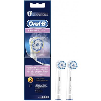 Купить oral-b (орал-би) насадки для электрических зубных щеток, sensiultrathin eb60 2 шт в Бору