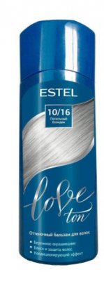 Купить estel (эстель) бальзам для волос оттеночный love ton 150мл тон 10/16 пепельный блонд в Бору
