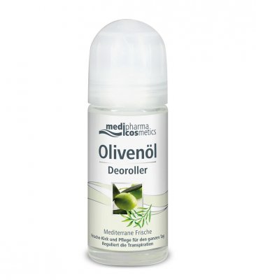 Купить медифарма косметик (medipharma cosmetics) olivenol дезодорант роликовый средиземноморская свежесть, 50мл в Бору