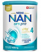 Купить nan optipro 4 (нан) смесь сухая для детей с 18 месяцев, 400г в Бору
