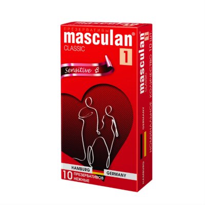 Купить masculan-1 (маскулан) презервативы классик нежные 10шт в Бору