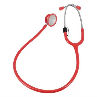 Купить стетоскоп amrus (амрус) 04-ам410 premium медицинский двухсторонний терапевтический, красный в Бору