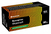 Купить валсартан медисорб, таблетки покрытые пленочной оболочкой 80 мг, 60 шт в Бору