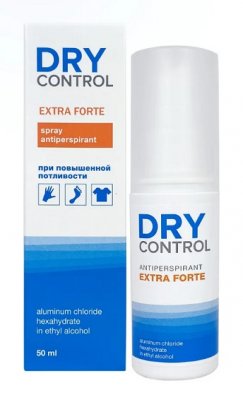 Купить dry control extra forte (драй контрол) антиперспирант-спрей от обильного потоотделения 30% 50 мл в Бору