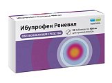 Купить ибупрофен реневал, таблетки, покрытые пленочной оболочкой 400мг, 20шт в Бору