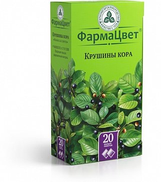 Крушины кора, фильтр-пакеты 1,5г, 20 шт