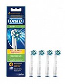 Купить oral-b (орал-би) насадка для электрической зубной щетки crossaction eb50rb, 4 шт в Бору