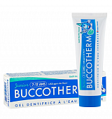 Купить buccotherm (буккотерм) гель-паста зубная для детей от 7 до 12 лет лет со вкусом мяты с термальной водой, 50мл в Бору
