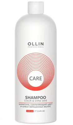 Купить ollin prof care (оллин) шампунь для окрашенных волос сохранение цвета и блеска, 1000мл в Бору