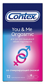Купить contex (контекс) презервативы you&me orgasmic из натурального латекса 12шт в Бору