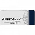 Купить амигренин, таблетки, покрытые пленочной оболочкой 100мг, 10 шт в Бору