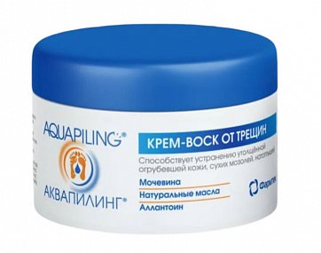 АкваПилинг, крем-воск от трещин 100мл
