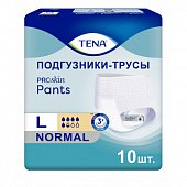 Купить tena proskin pants normal (тена) подгузники-трусы размер l, 10 шт в Бору