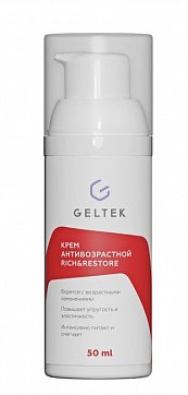 Гельтек Крем антивозрастной Rich&Restore фл 50мл