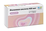 Купить фолиевая кислота 400мгк пренаталь реневал, таблетки 90 шт бад в Бору