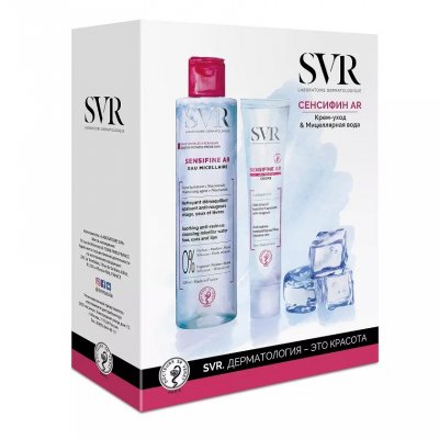 Купить svr sensifine (свр) набор: крем-уход для лица 40мл+вода мицеллярная, 200мл в Бору