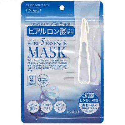 Купить japan gals (джапан галс) маска гиалуроновая кислота pure5 essential, 30 шт в Бору
