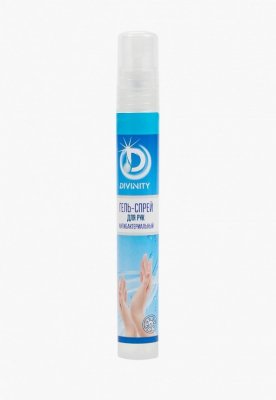 Купить divinity (дивинити) гель-спрей для рук косметический антибактериальный, 10мл в Бору